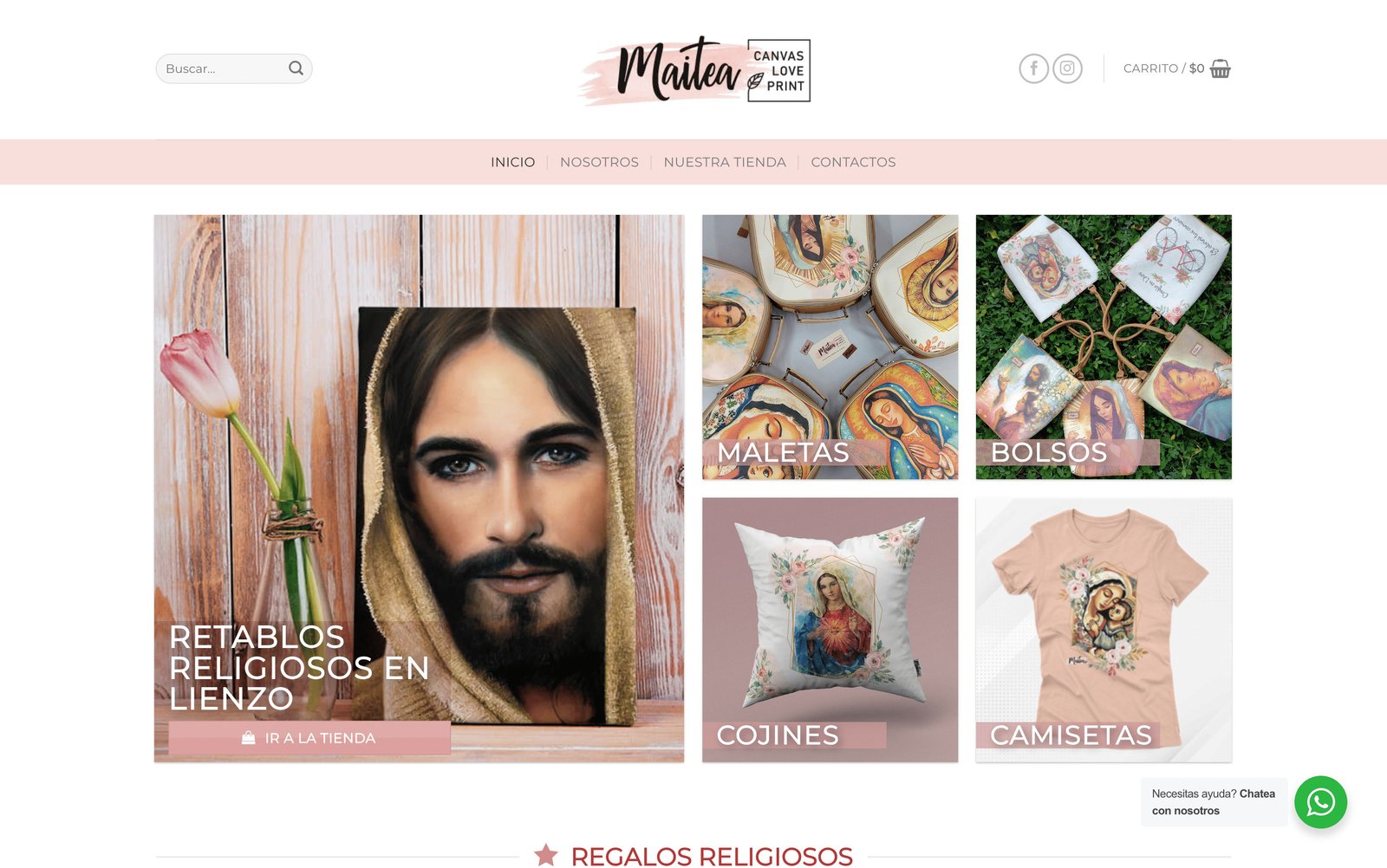 Proyecto Retablos Religiosos desarrollado por Leo Romero